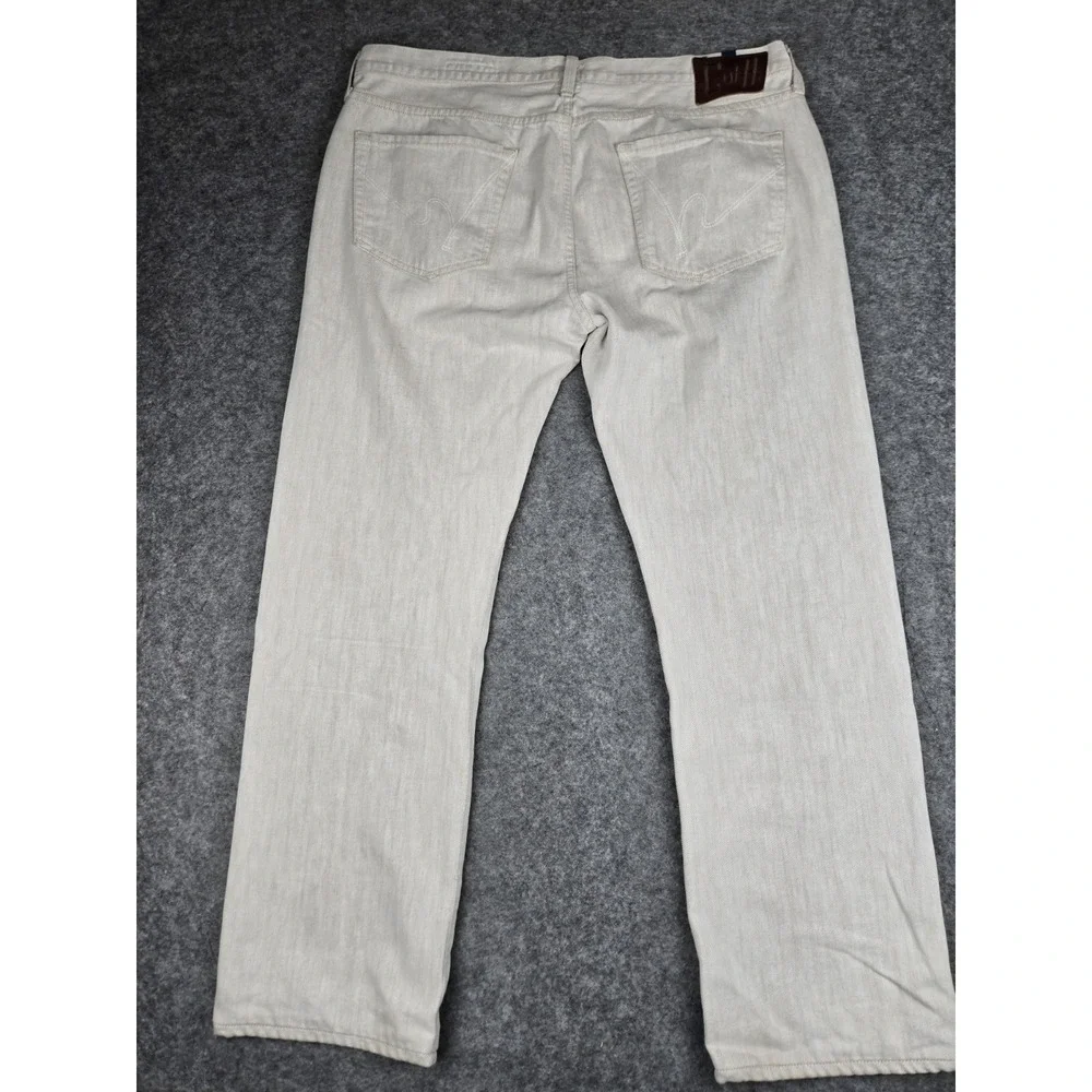 Citizens of Humanity Sid Pants Jeans Men's 38x30 Beige Sand Regular Straight USA